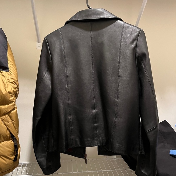 Oleg Cassini Genuine leather jacket - Picture 6 of 7